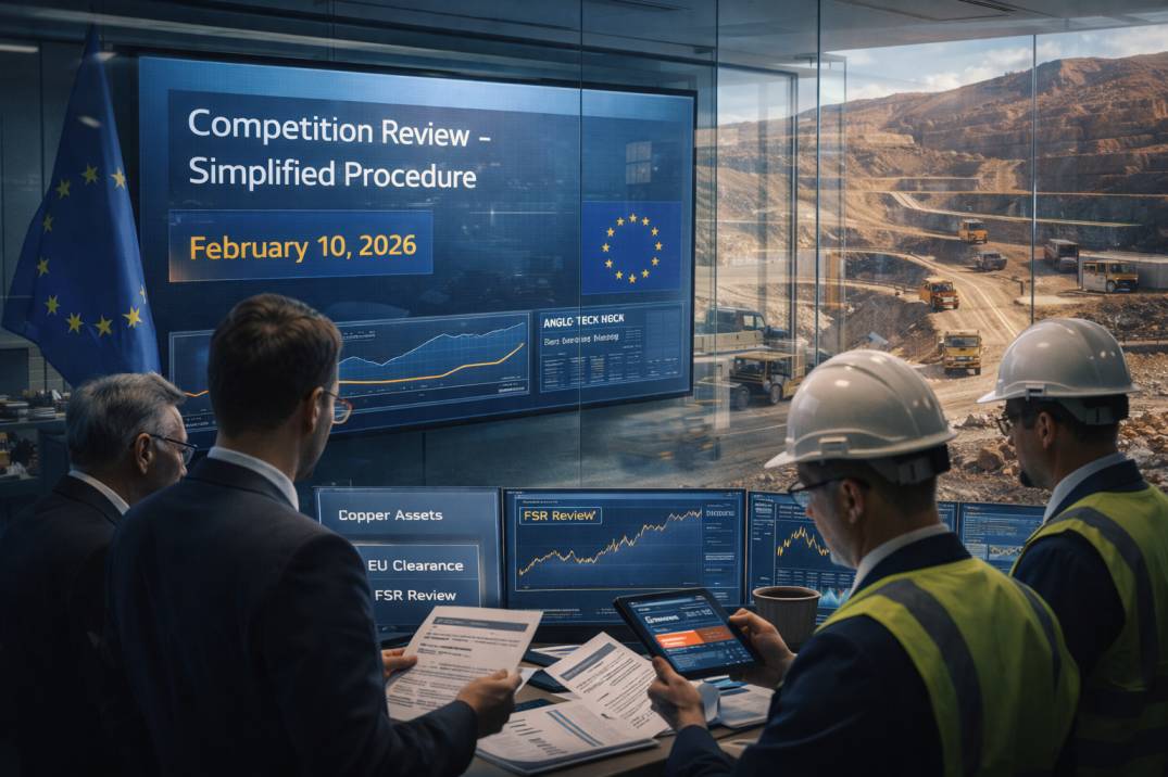 Anglo-Teck merger nears EU antitrust green light